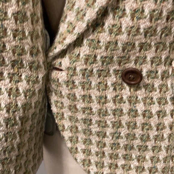 Banana Republic Vintage style Houndstooth pattern blazer - Picture 4 of 6